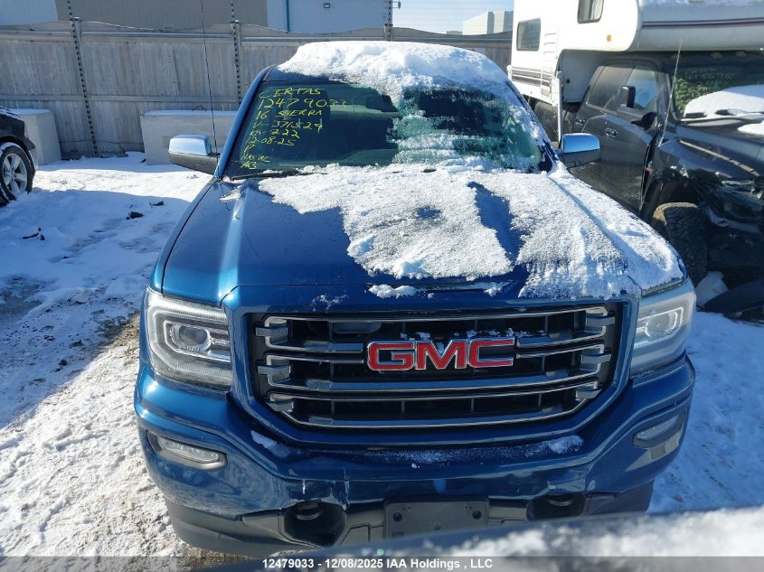 2016 GMC Sierra 1500 Sle VIN: 3GTU2MEC6GG371529 Lot: 12479033