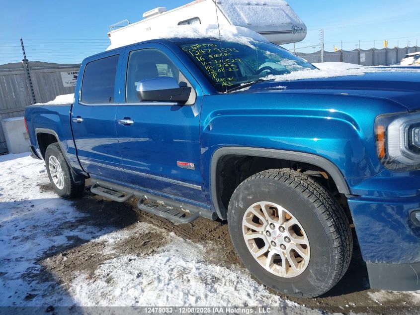 2016 GMC Sierra 1500 Sle VIN: 3GTU2MEC6GG371529 Lot: 12479033