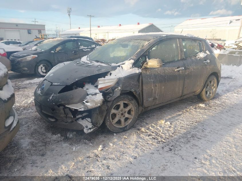 2017 Nissan Leaf S/Sl/Sv VIN: 1N4BZ0CP0HC303982 Lot: 12479035