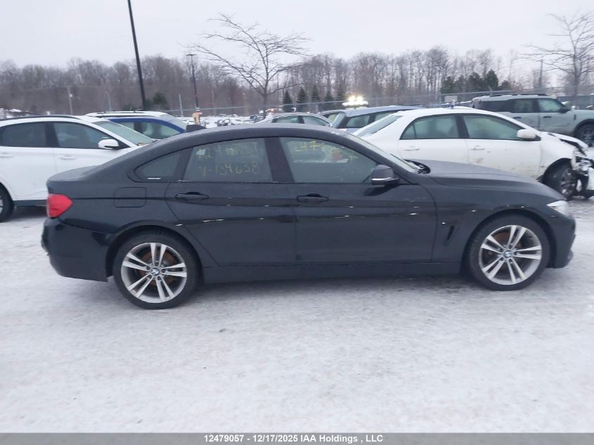 2016 BMW 428I Gran Coupe xDrive VIN: WBA4C9C53GG139638 Lot: 12479057