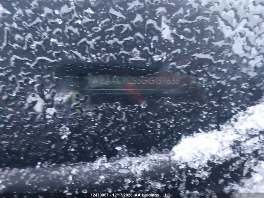 2016 BMW 428I Gran Coupe xDrive VIN: WBA4C9C53GG139638 Lot: 12479057