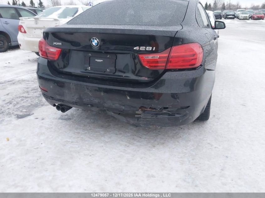 2016 BMW 428I Gran Coupe xDrive VIN: WBA4C9C53GG139638 Lot: 12479057