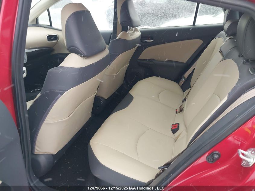 2018 Toyota Prius VIN: JTDKARFU8J3055445 Lot: 12479066