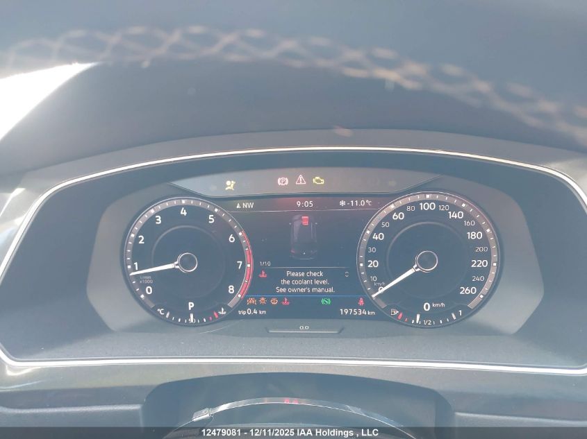 2018 Volkswagen Tiguan VIN: 3VV4B7AX3JM205876 Lot: 12479081