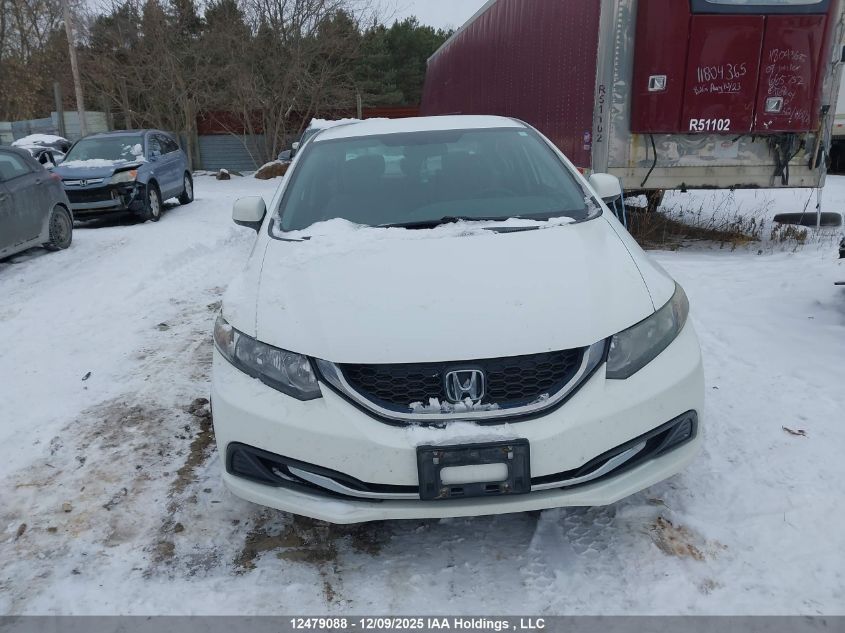 2013 Honda Civic Lx VIN: 2HGFB2F48DH110128 Lot: 12479088