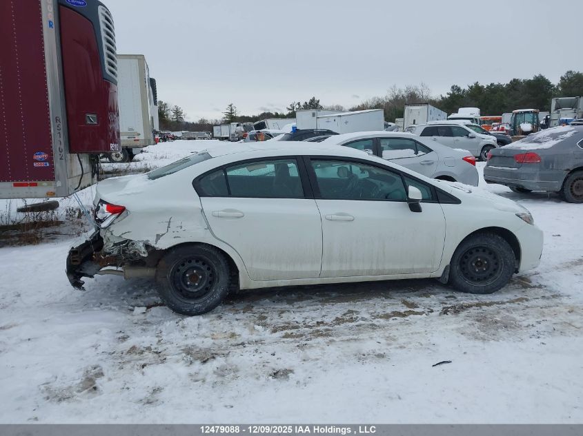 2013 Honda Civic Lx VIN: 2HGFB2F48DH110128 Lot: 12479088