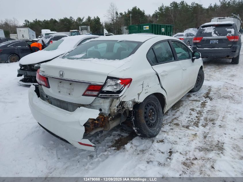 2013 Honda Civic Lx VIN: 2HGFB2F48DH110128 Lot: 12479088