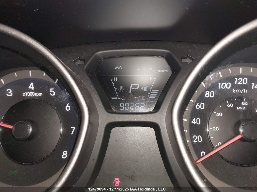 2014 Hyundai Elantra Se/Sport/Limited VIN: 5NPDH4AE0EH489831 Lot: 12479094