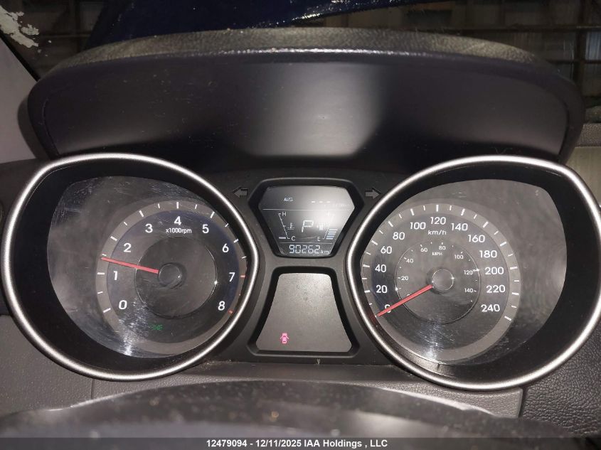 2014 Hyundai Elantra Se/Sport/Limited VIN: 5NPDH4AE0EH489831 Lot: 12479094