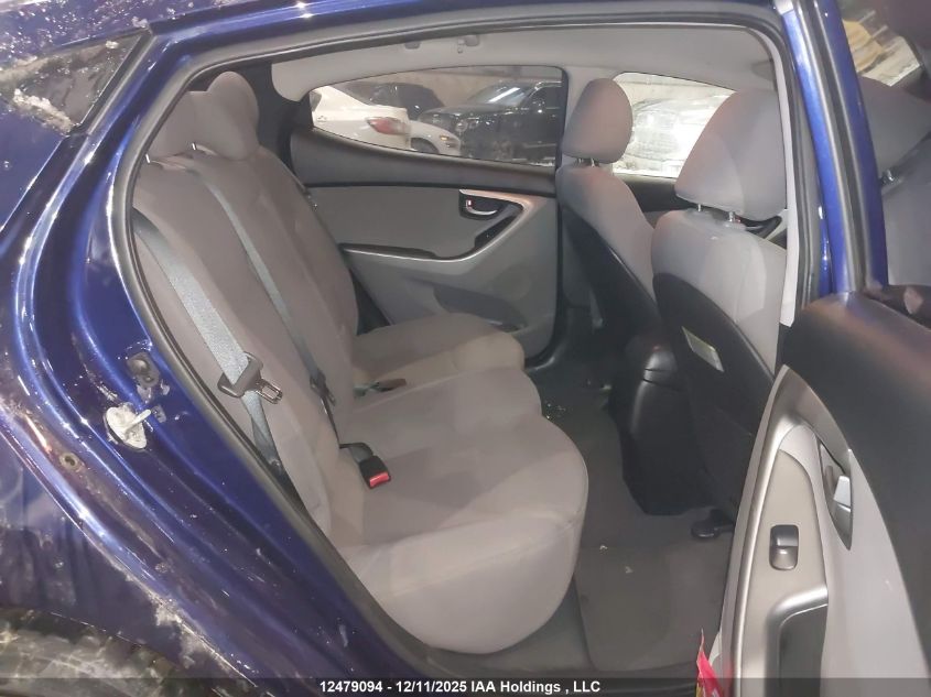 2014 Hyundai Elantra Se/Sport/Limited VIN: 5NPDH4AE0EH489831 Lot: 12479094