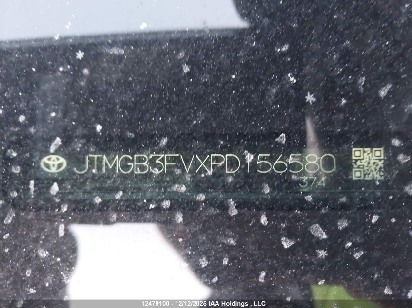 2023 Toyota Rav4 Prime Xse VIN: JTMGB3FVXPD156580 Lot: 12479100