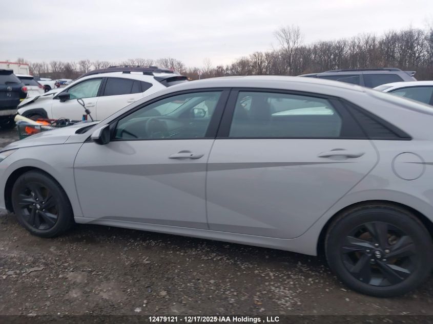 2022 Hyundai Elantra Preferred Ivt With Sun And Tech Package VIN: KMHLM4AG7NU284890 Lot: 12479121