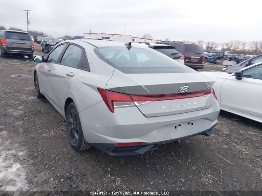 2022 Hyundai Elantra Preferred Ivt With Sun And Tech Package VIN: KMHLM4AG7NU284890 Lot: 12479121