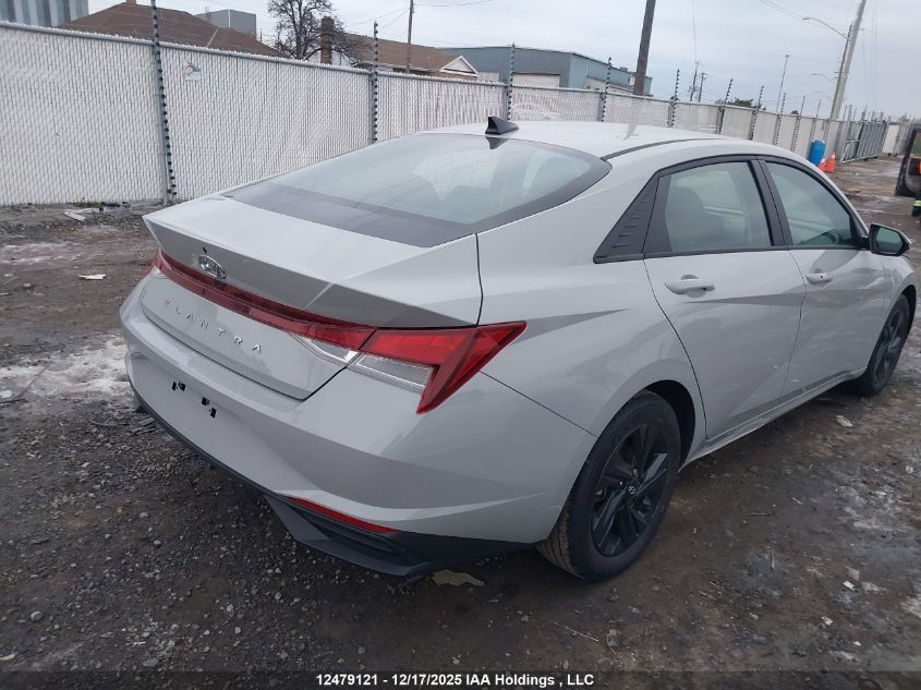 2022 Hyundai Elantra Preferred Ivt With Sun And Tech Package VIN: KMHLM4AG7NU284890 Lot: 12479121