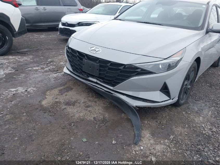 2022 Hyundai Elantra Preferred Ivt With Sun And Tech Package VIN: KMHLM4AG7NU284890 Lot: 12479121