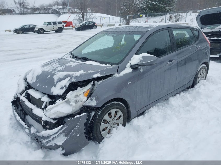 KMHCT5AE0GU264183 2016 HYUNDAI ACCENT photo no. 2
