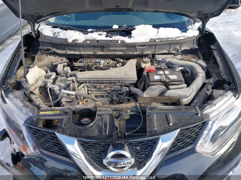 2016 Nissan Rogue S/Sl Premium/Sv VIN: 5N1AT2MV8GC792917 Lot: 12479135