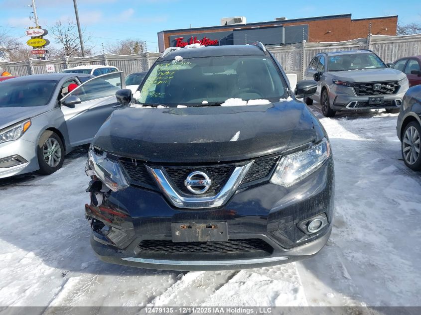 2016 Nissan Rogue S/Sl Premium/Sv VIN: 5N1AT2MV8GC792917 Lot: 12479135