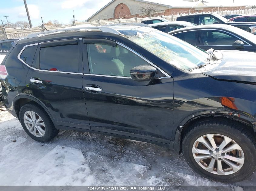 2016 Nissan Rogue S/Sl Premium/Sv VIN: 5N1AT2MV8GC792917 Lot: 12479135