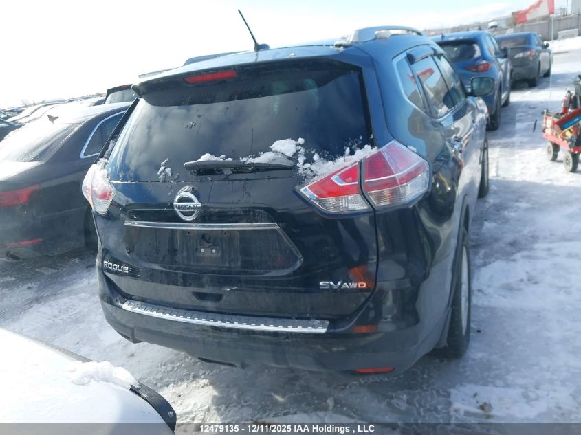 2016 Nissan Rogue S/Sl Premium/Sv VIN: 5N1AT2MV8GC792917 Lot: 12479135