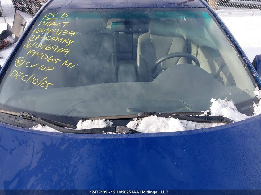 2007 Toyota Camry Hybrid VIN: 4T1BB46K97U016909 Lot: 12479139