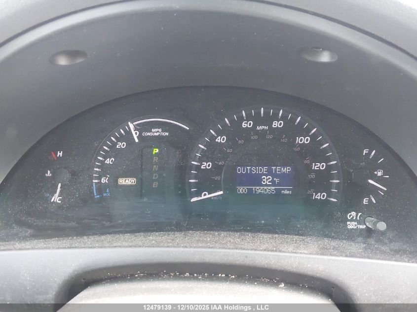 2007 Toyota Camry Hybrid VIN: 4T1BB46K97U016909 Lot: 12479139