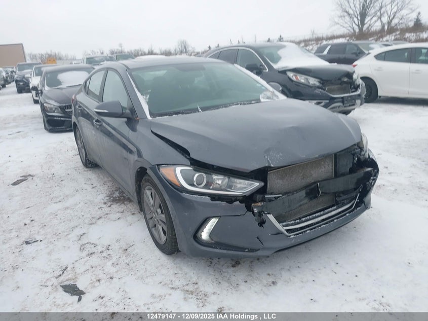 KMHD84LF3JU700487 2018 Hyundai Elantra Gl Se auction photo 1