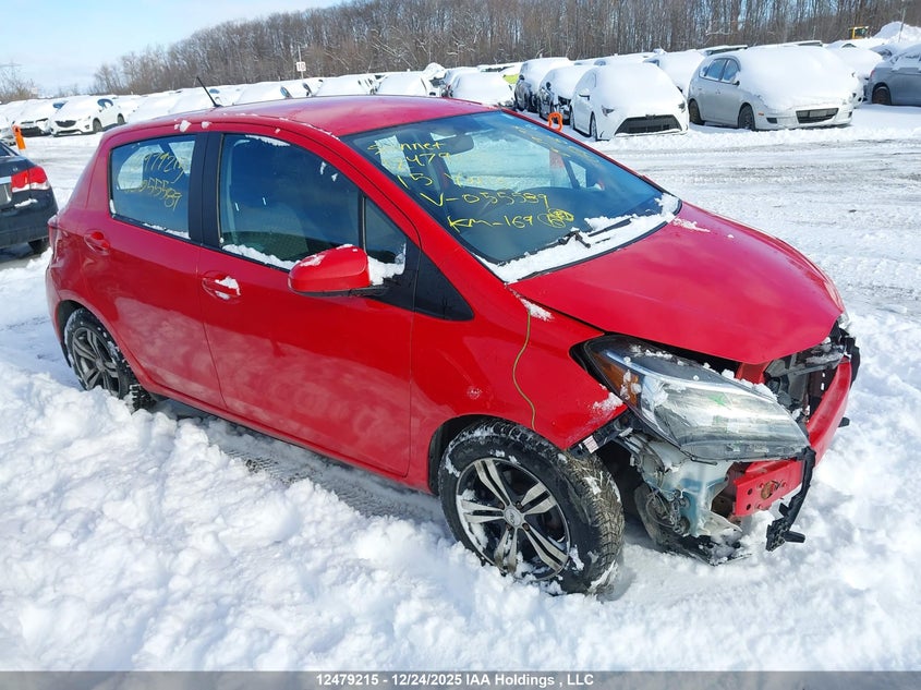 VNKKTUD38FA055589 2015 Toyota Yaris Le auction photo 1
