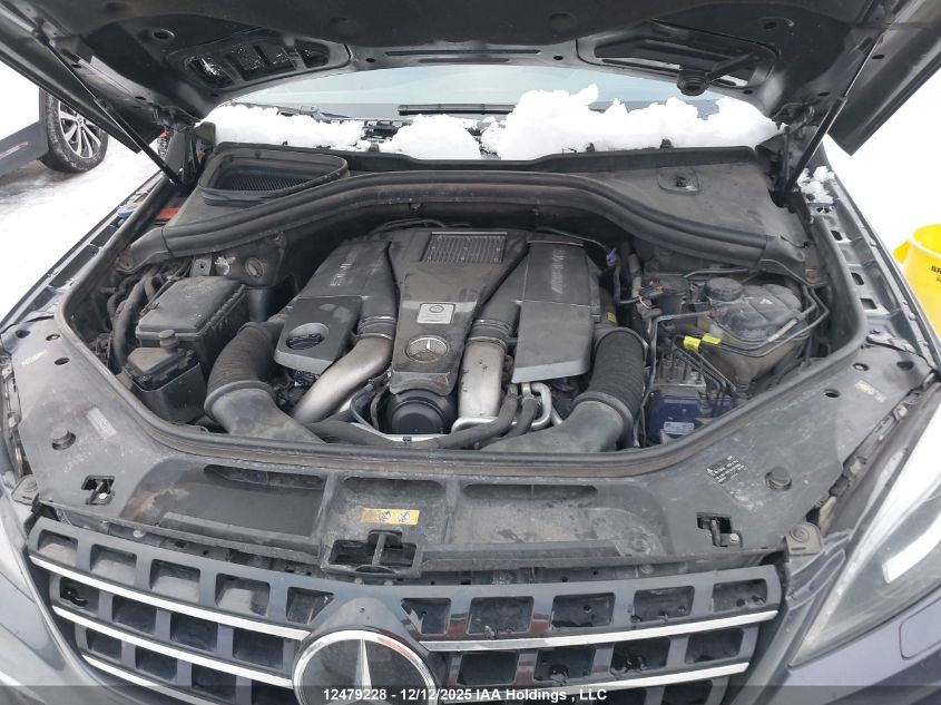 2014 Mercedes-Benz M-Class Ml 63 Amg VIN: 4JGDA7EB3EA434427 Lot: 12479228
