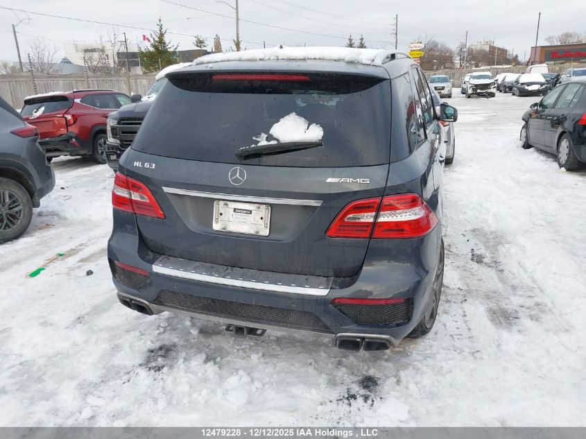 2014 Mercedes-Benz M-Class Ml 63 Amg VIN: 4JGDA7EB3EA434427 Lot: 12479228
