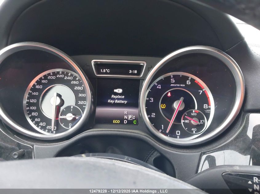 2014 Mercedes-Benz M-Class Ml 63 Amg VIN: 4JGDA7EB3EA434427 Lot: 12479228