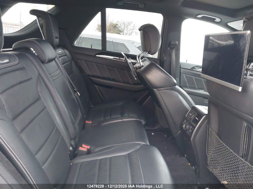 2014 Mercedes-Benz M-Class Ml 63 Amg VIN: 4JGDA7EB3EA434427 Lot: 12479228