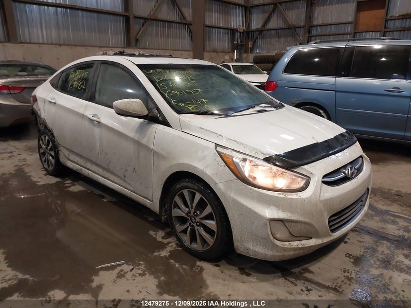 KMHCT4AE6FU901957 2015 Hyundai Accent Se auction photo 1