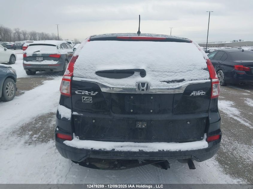 2015 Honda Cr-V Se VIN: 2HKRM4H46FH102666 Lot: 12479289