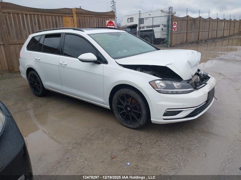 3VW117AU9KM504443 2019 Volkswagen Golf Sportwagen auction photo 1