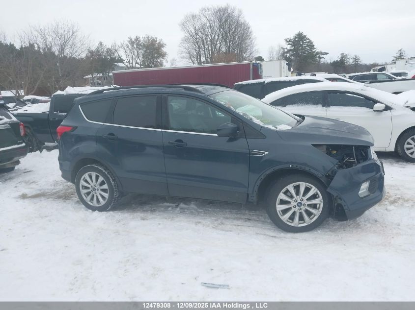 2019 Ford Escape Sel VIN: 1FMCU9HD1KUC38945 Lot: 12479308