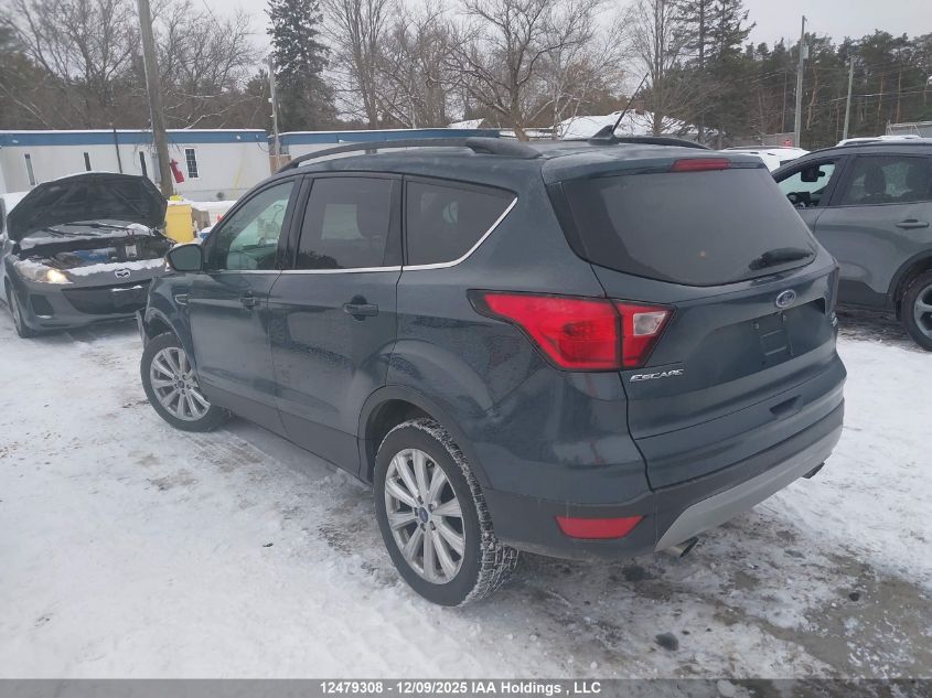 2019 Ford Escape Sel VIN: 1FMCU9HD1KUC38945 Lot: 12479308