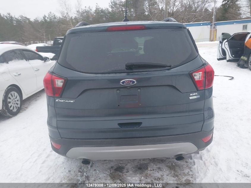2019 Ford Escape Sel VIN: 1FMCU9HD1KUC38945 Lot: 12479308
