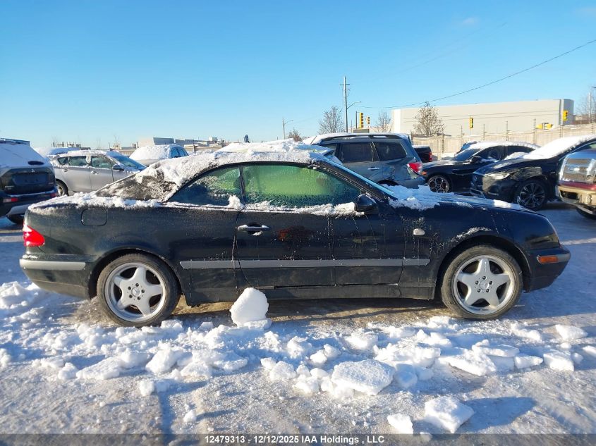 1999 Mercedes-Benz Clk 320 VIN: WDBLK65G0XT020336 Lot: 12479313