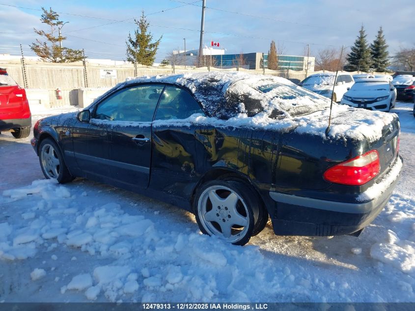 1999 Mercedes-Benz Clk 320 VIN: WDBLK65G0XT020336 Lot: 12479313