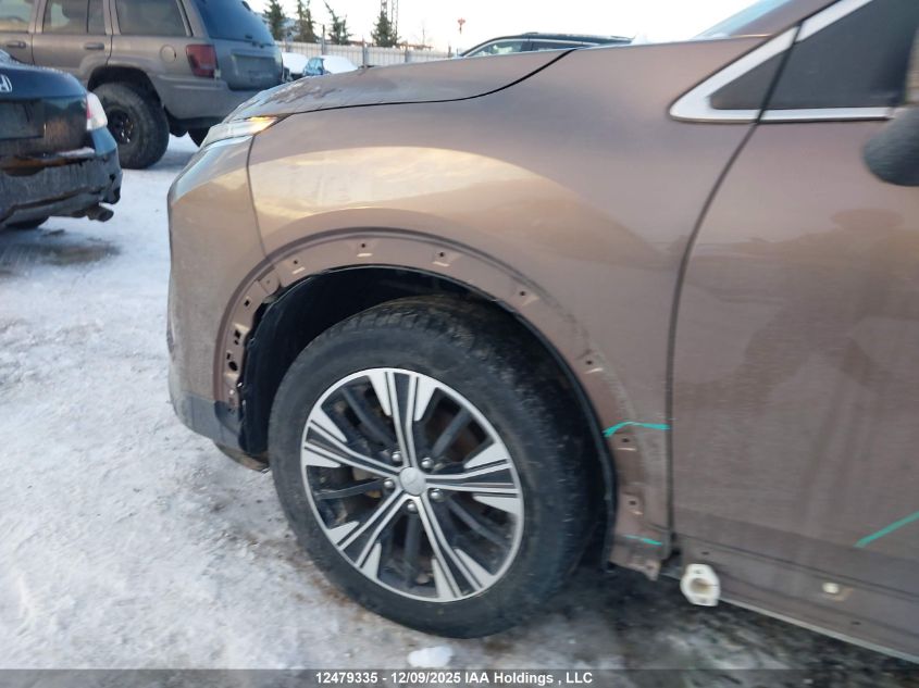 2022 Mitsubishi Eclipse Cross Le VIN: JA4ATVAA0NZ600921 Lot: 12479335