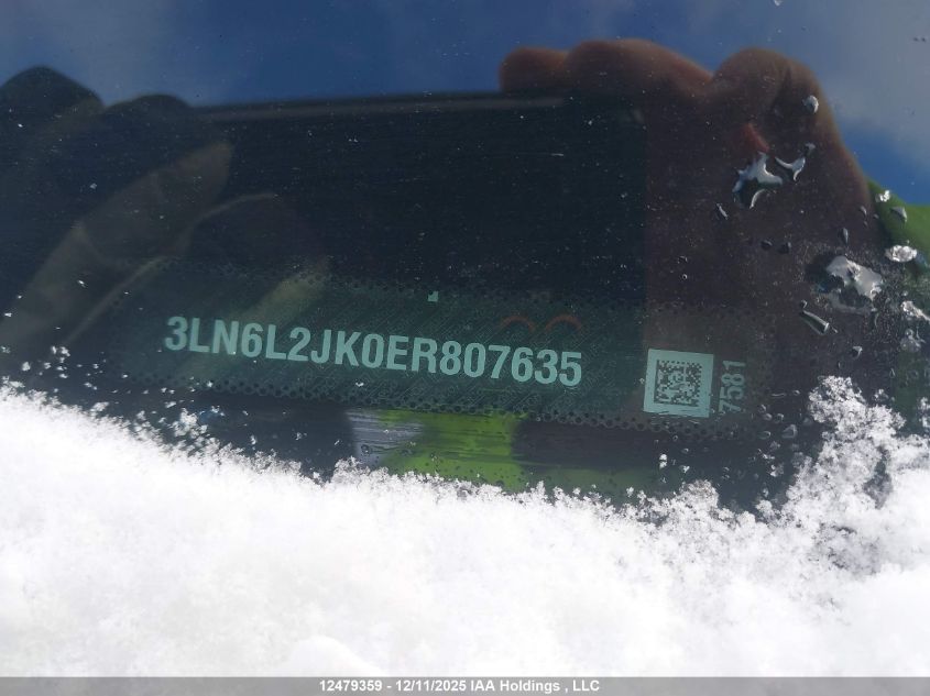 2014 Lincoln Mkz VIN: 3LN6L2JK0ER807635 Lot: 12479359