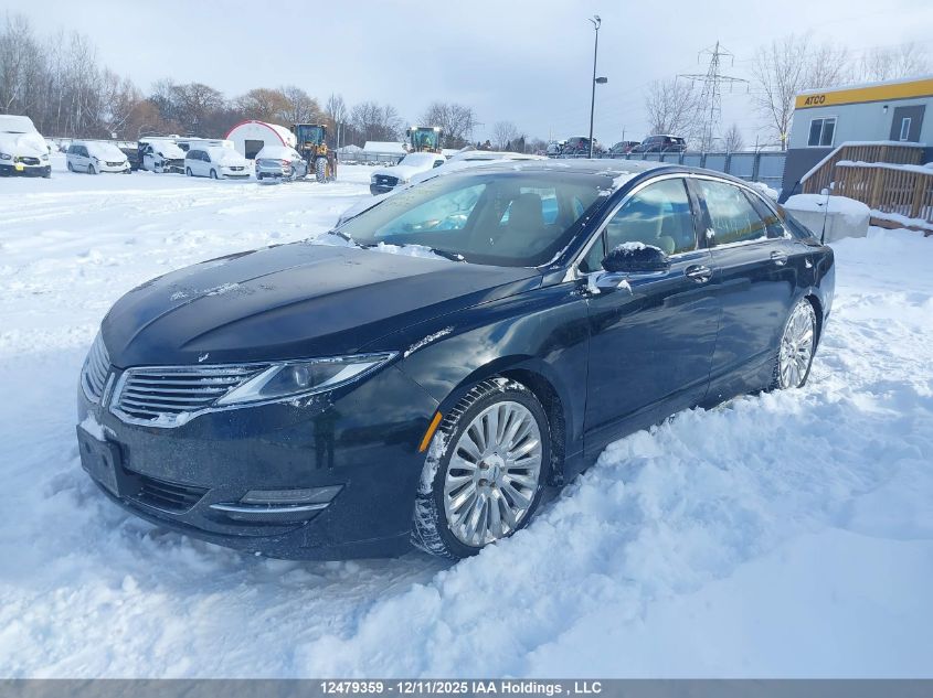 3LN6L2JK0ER807635 2014 LINCOLN MKZ photo no. 2