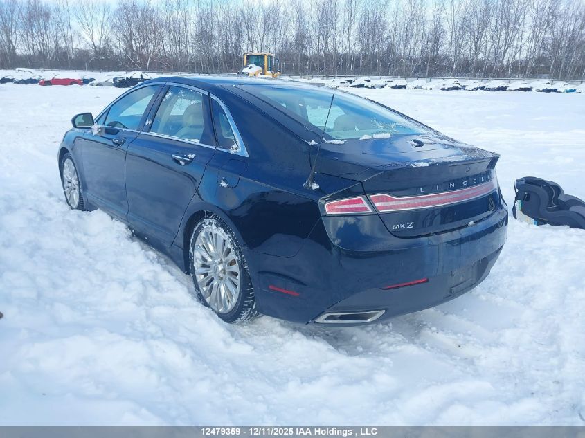 3LN6L2JK0ER807635 2014 LINCOLN MKZ photo no. 3