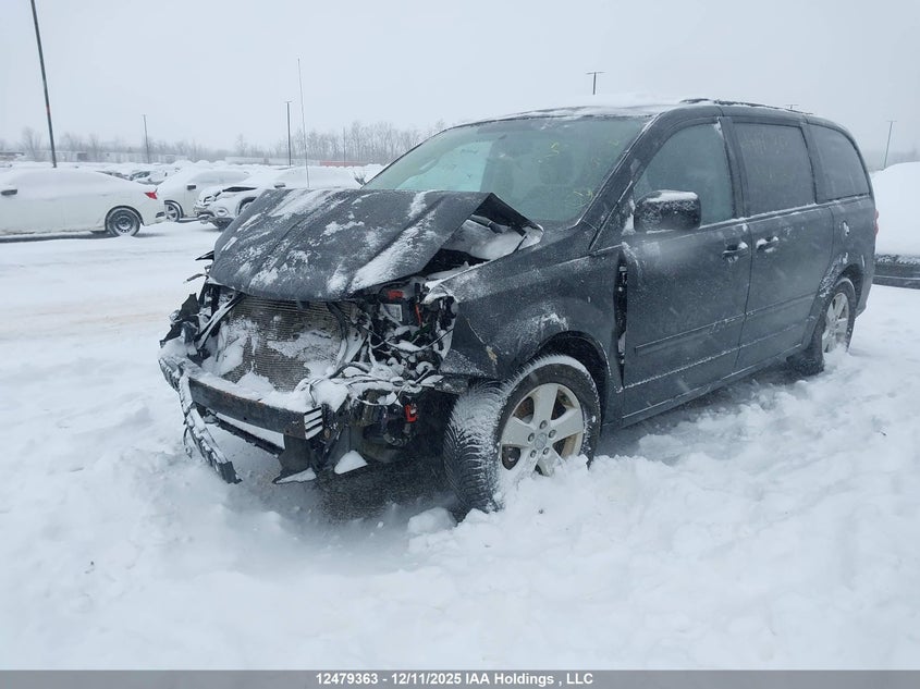 2C4RDGBGXER136728 2014 DODGE CARAVAN photo no. 2