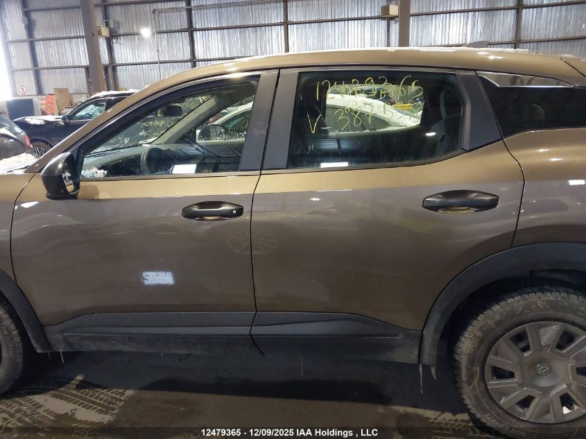 2025 Nissan Kicks S VIN: 3N8AP6BA6SL387558 Lot: 12479365