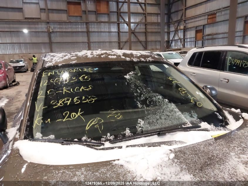 2025 Nissan Kicks S VIN: 3N8AP6BA6SL387558 Lot: 12479365