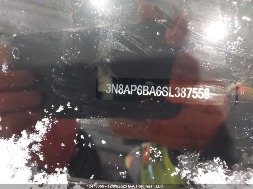 2025 Nissan Kicks S VIN: 3N8AP6BA6SL387558 Lot: 12479365