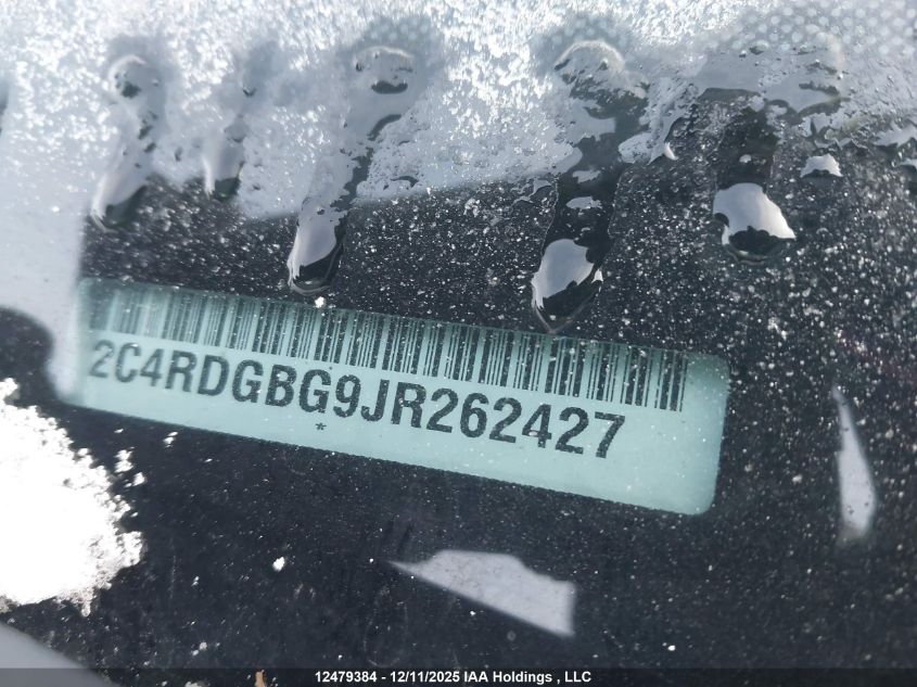 2018 Dodge Grand Caravan Se VIN: 2C4RDGBG9JR262427 Lot: 12479384