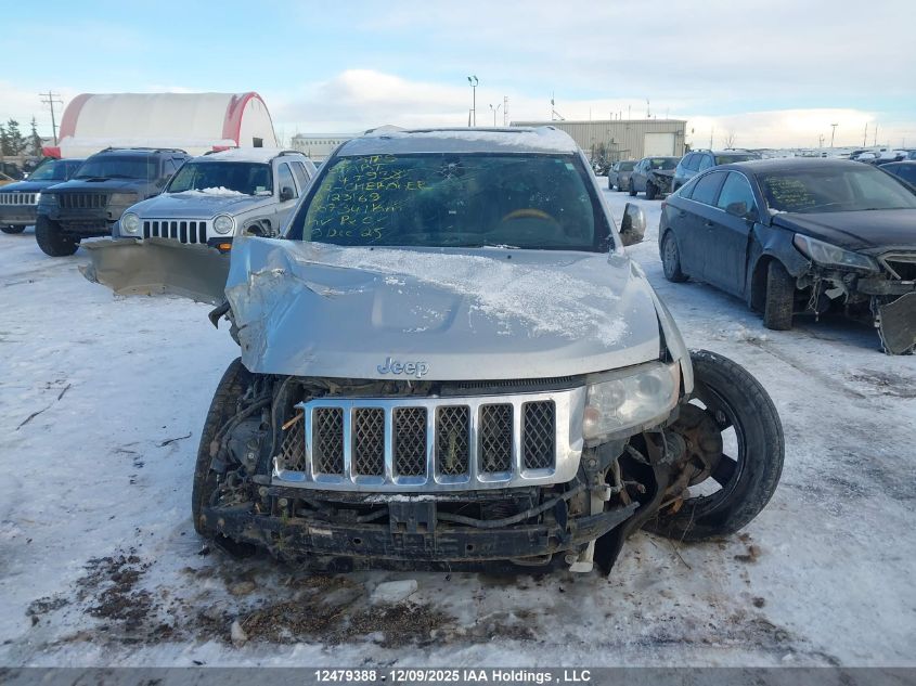 2012 Jeep Grand Cherokee Overland VIN: 1C4RJFCG2CC123169 Lot: 12479388